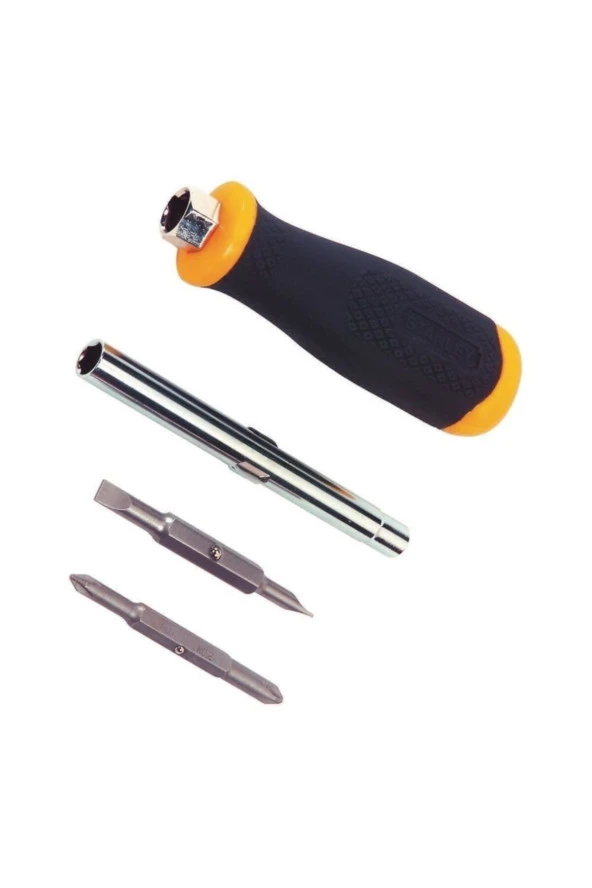 Stanley 0-68-012 St068012 Tornavida Seti Değişken Uçlu Tornavida 6 Parça