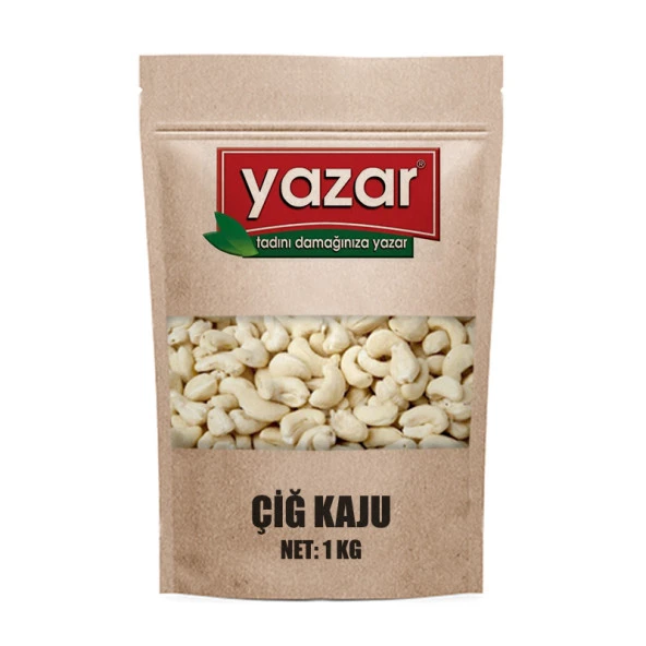 Yazar Kuruyemiş Çiğ  KAJU  1 Kg