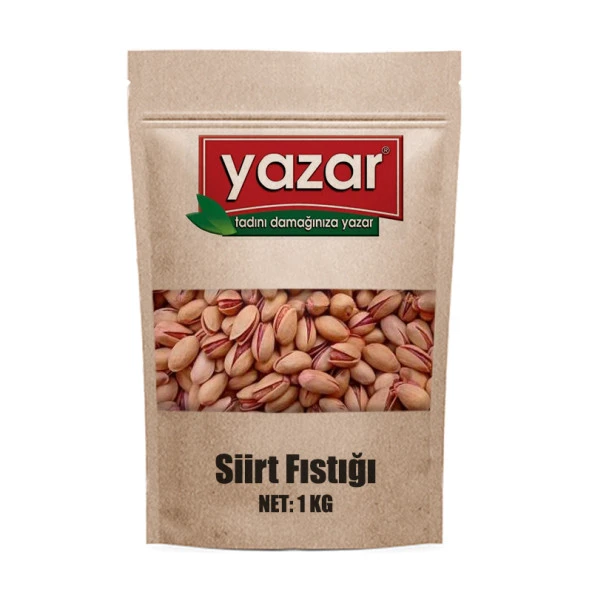 Yazar Kuruyemiş Siirt Fıstığı  1 Kg