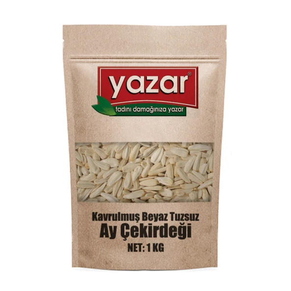 Yazar Kuruyemiş Ay Çekirdeği Beyaz Sade  1 Kg