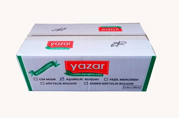 Yazar Kristal Toz Şeker 1 Kg x 12 Paket - 3