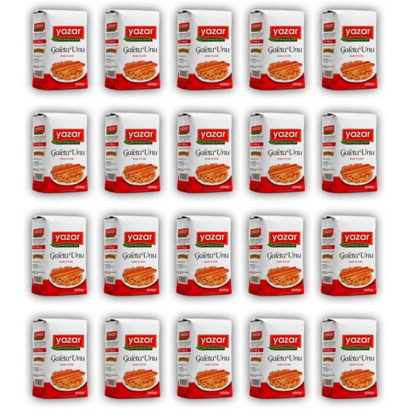 Yazar Galeta Unu 400 Gr x 20 Paket - 2