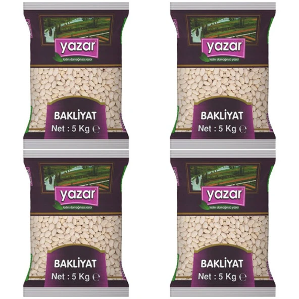 Yazar Çumra Fasulye 5 Kg. x 4 Paket - 2
