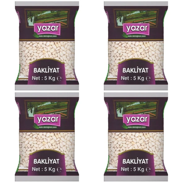 Yazar Dermason Fasulye 5 Kg. x 4 Paket - 2