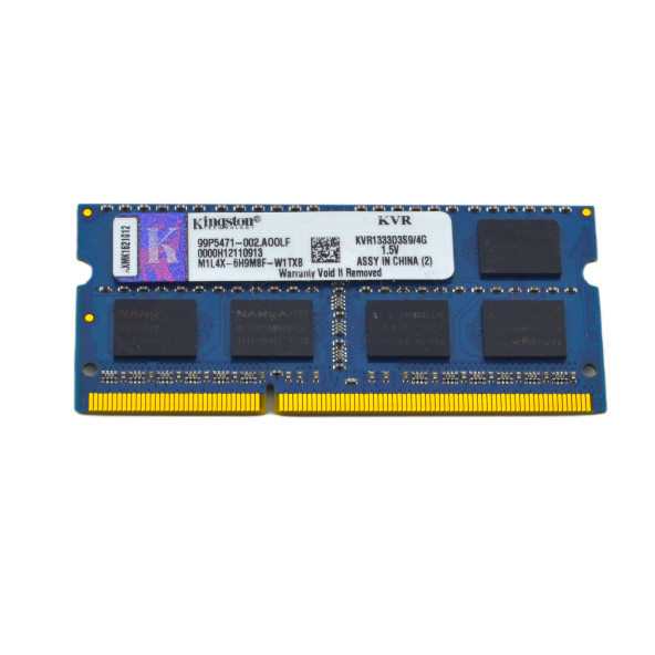 Kingston 99P5471-020.A00LF 2GB 240pin DIMM DDR3 Notebook Ram 2.EL Çıkma
