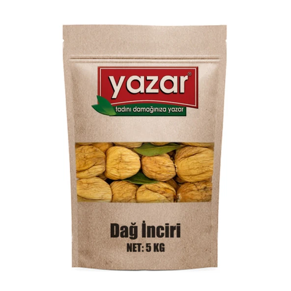 Yazar Kuruyemiş Dağ İnciri  5 Kg
