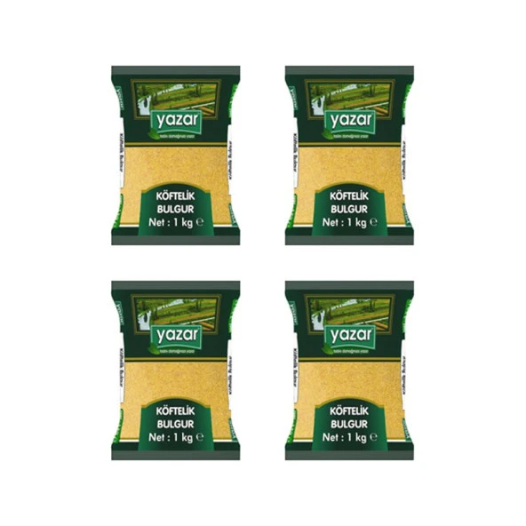 Yazar Köftelik Bulgur 1 Kg. x 4 Adet - Resim 2
