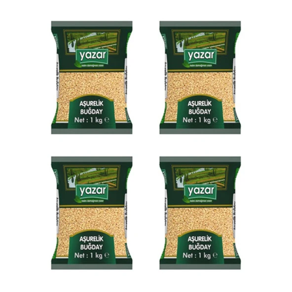 Yazar Aşurelik Buğday 1 Kg. x 4 Paket - 2