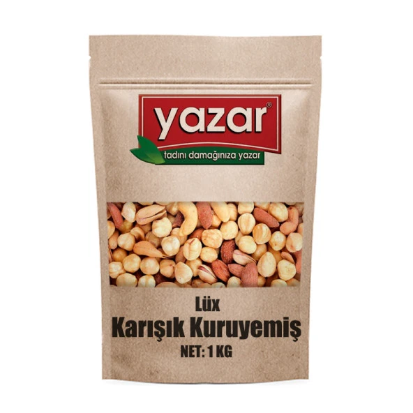 Yazar Lüx Karışık Kuruyemiş 1 Kg