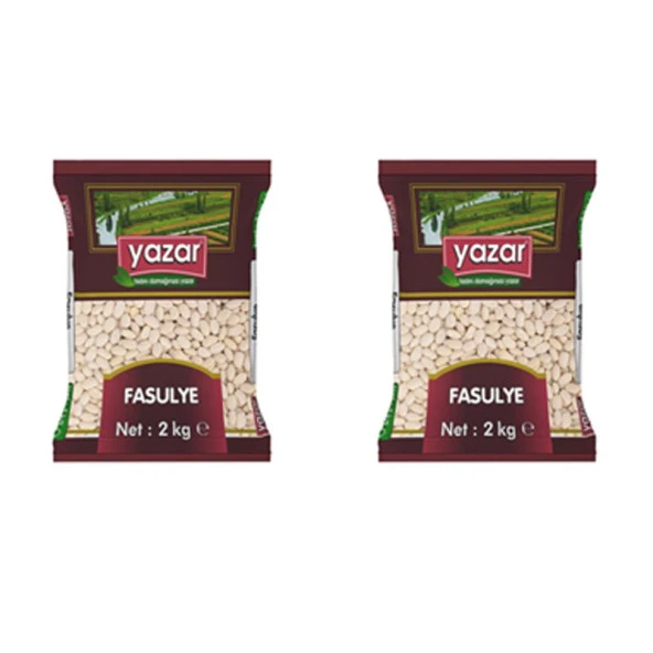 Yazar Kuru Fasulye 2 Kg. x 4 Paket - 2