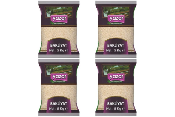 Yazar Ucuz Uygun Fiyat Pilavlık Pirinç 5 Kg x 4 Paket - 2