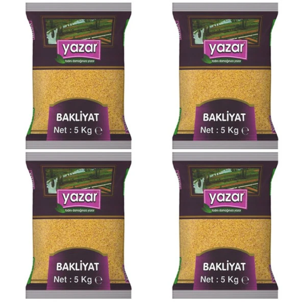 Yazar Pilavlık Bulgur 5 Kg x 4 Paket - 2