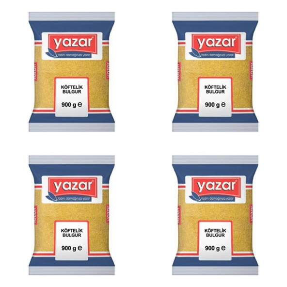 Yazar Köftelik Bulgur 900 Gr. x 4 Adet - 2