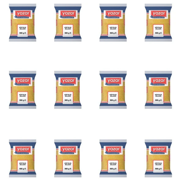 Yazar Köftelik Bulgur 900 Gr. x 12 Adet - Resim 2