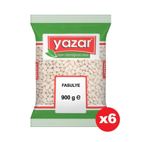 Yazar Kuru Fasulye 900 Gr. x 6 Paket - Resim 2