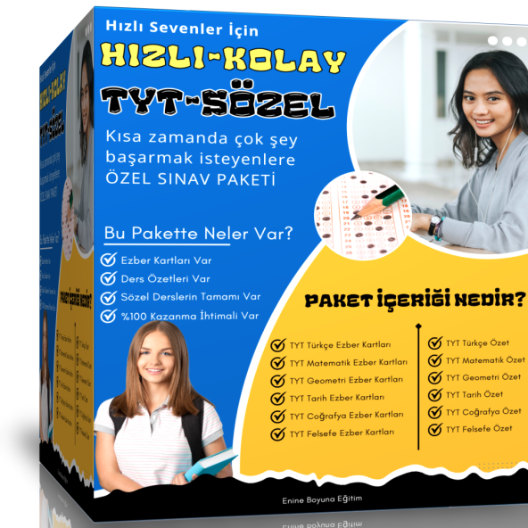 Hızlı Kolay TYT SÖZEL (14 Süper KAYNAK)