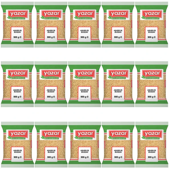 Yazar Aşurelik Buğday 900 Gr. x 15 Adet - 2