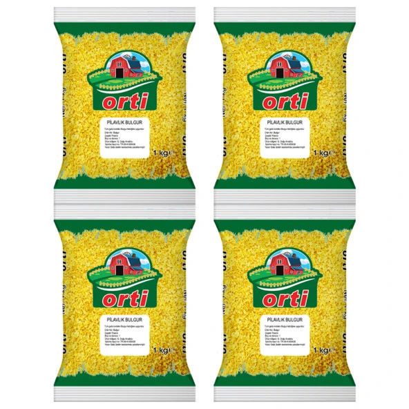Orti Pilavlık Bulgur 1 Kg. x 4 Adet - 2