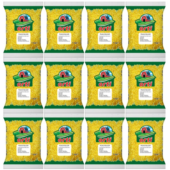 Orti Pilavlık Bulgur 1 Kg. x 12 Adet - 2
