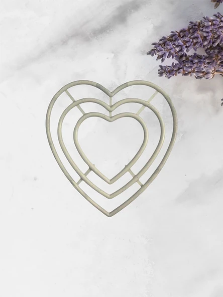 Makrome 3’lü Kalp Şekli  Düş Kapanı ürün görseli