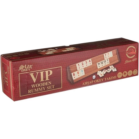 Star Vıp Ahşap Okey Takımı - 2