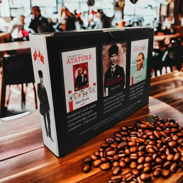 3 Kitaptan Oluşan Muhteşem Atatürk Seti (3 Kitap,Poster,Not Defteri,Ayraç) - 2