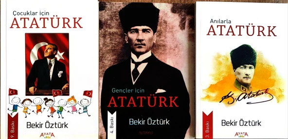 3 Kitaptan Oluşan Muhteşem Atatürk Seti (3 Kitap,Poster,Not Defteri,Ayraç) - 5