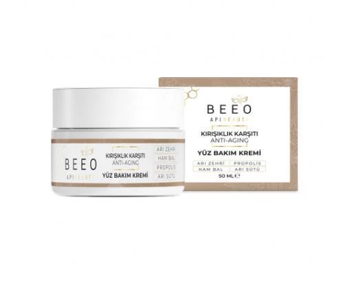 Bee'o Apibeauty Kırışıklık Karşıtı Yüz Bakım Kremi 50 ml