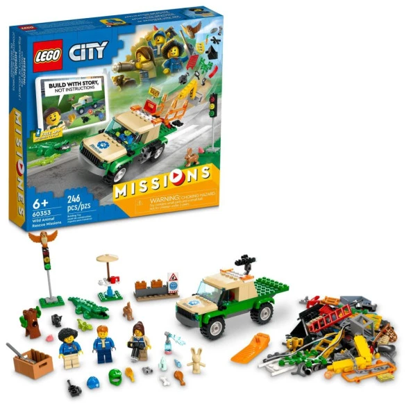 Lego Wıld Anımal Rescue Mıssıons LSC60353