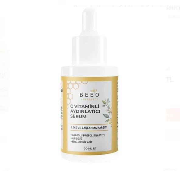 Bee'o C Vitaminli Aydınlatıcı Serum Leke ve Yaşlanma Karşıtı 30 ml