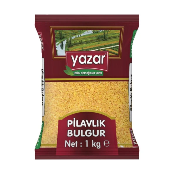 Yazar Pilavlık Bulgur 1Kg