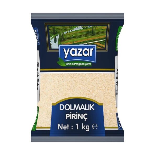 Yazar Dolmalık Sütlaçlık Kırık Pirinç 1Kg