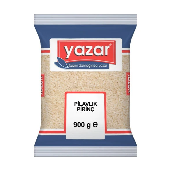 Yazar Ucuz Uygun Fiyat Pilavlık Pirinç 900Gr