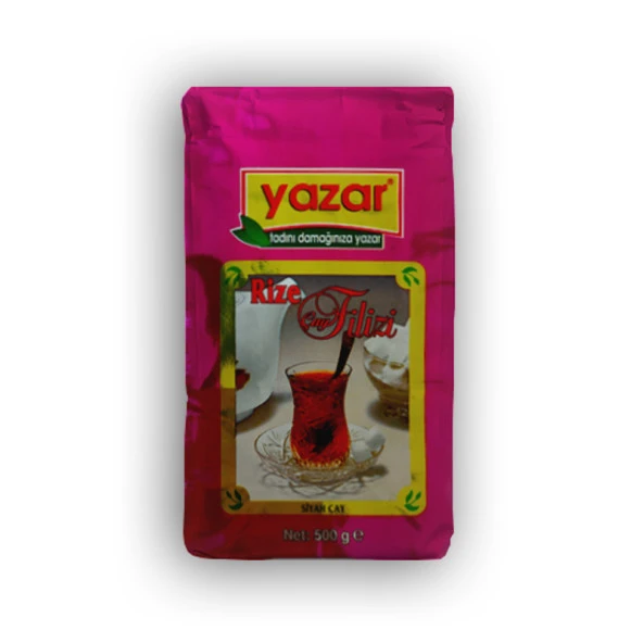 Yazar Filiz Çay 500 Gr x 6 Paket - 500 Gr x 2 Paket 500 Gr Stick Toz Şeker Hediye!