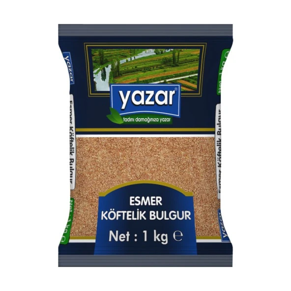 Yazar Esmer Köftelik Bulgur 1 Kg x 2 Paket