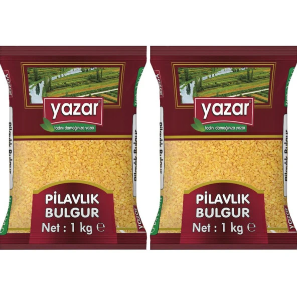 Yazar Pilavlık Bulgur 1 Kg x 2 Paket - 2