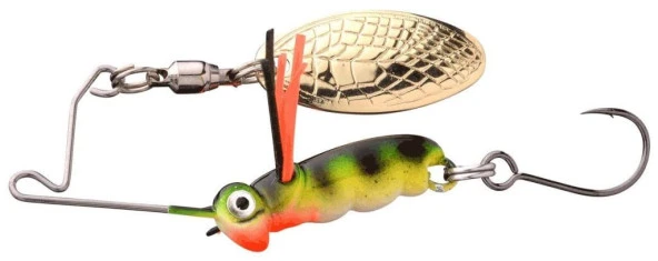 SPRO Larva Spinner Bait 4cm 7g Kaşık Tek İğne Perch - 4