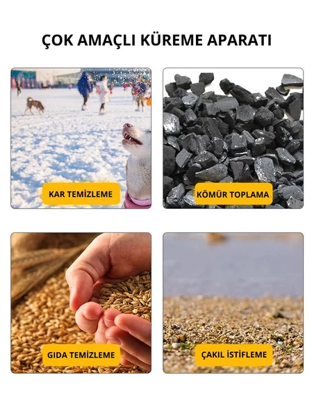 Gardenpro SP-005 Tekerlekli Gübre Ve Kar Küreme Aparatı - 2