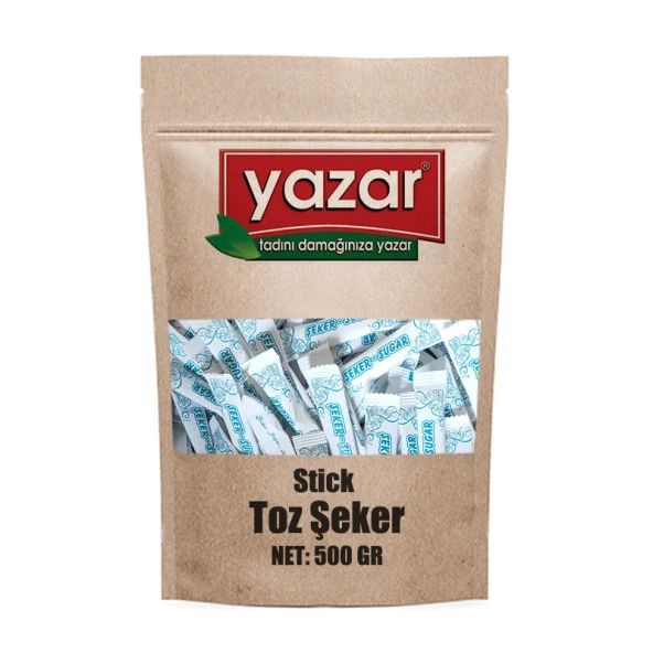 Yazar Stick Şeker 500 gr