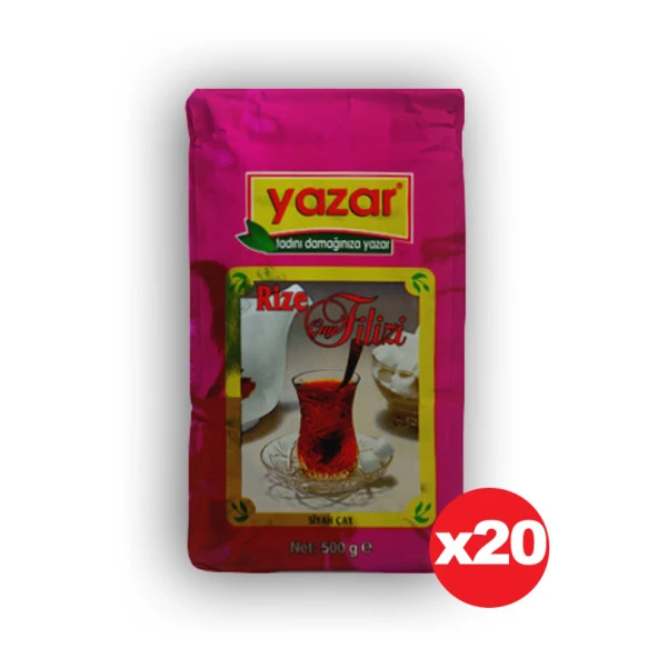 Yazar Rize Seçmece Filiz Çay 500gr X 20pkt=10kg Toplam