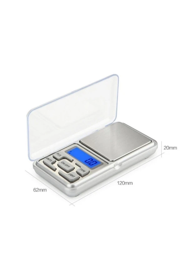 Hassas Cep Tartı Terazi Pil Ve Kap Hediye - 3