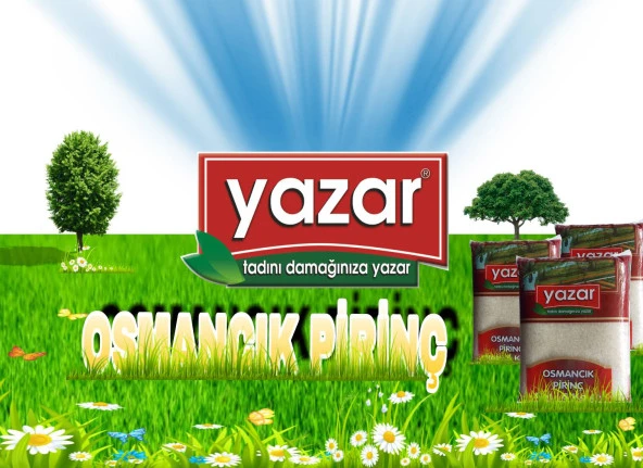 Yazar Sade Osmancık Pirinç 1 Kg