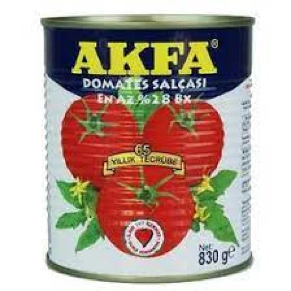 Akfa Salça 830 Gr x 10 Kutu