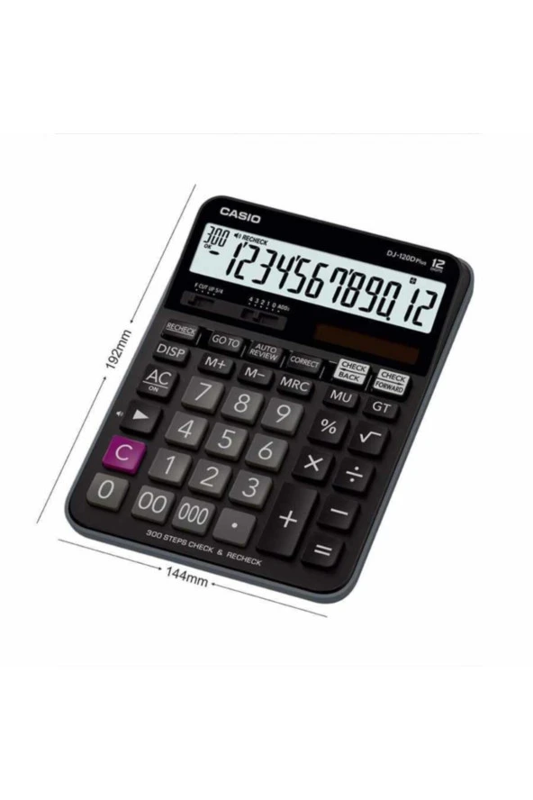 Dj-120d Plus 12 Haneli Büyük Hesap Makinesi - 2