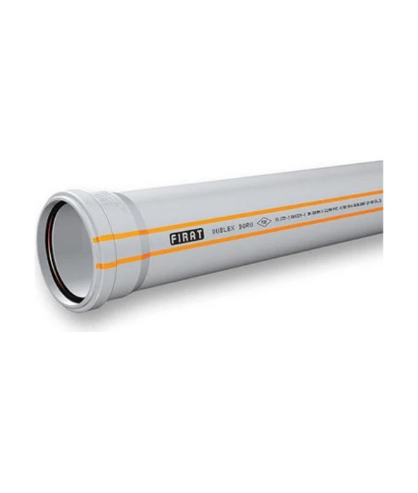 Fırat 70*1000 Pvc Boru 3.2 mm Dublex ürün görseli 1