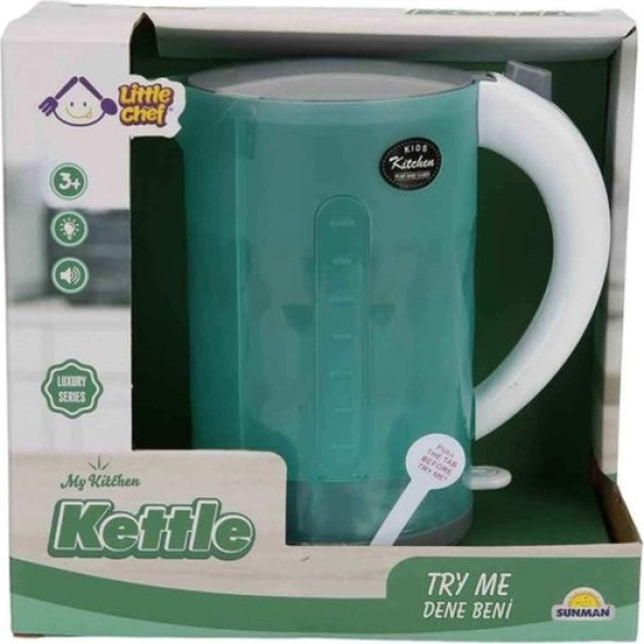 Little Chef Sesli ve Işıklı Oyuncak Kettle Mutfak Aleti - 2