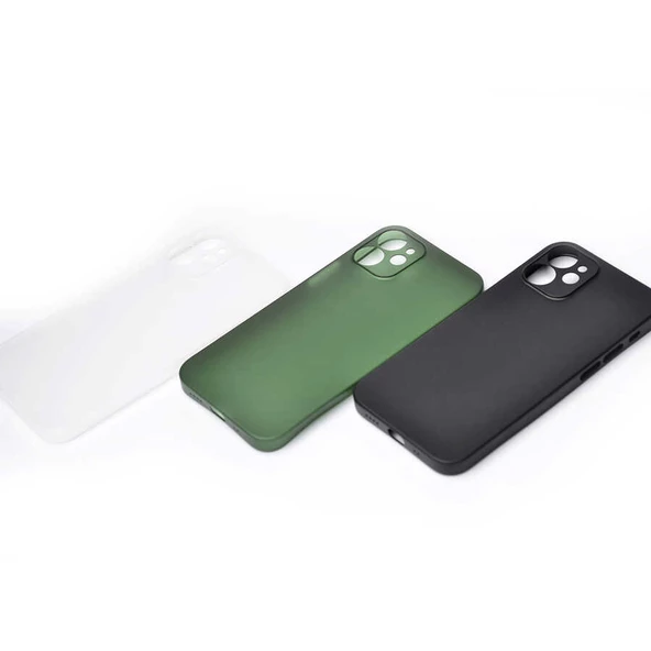 Vendas Apple iPhone 12 Mini Kılıf Zore 1.Kalite PP Silikon - 6