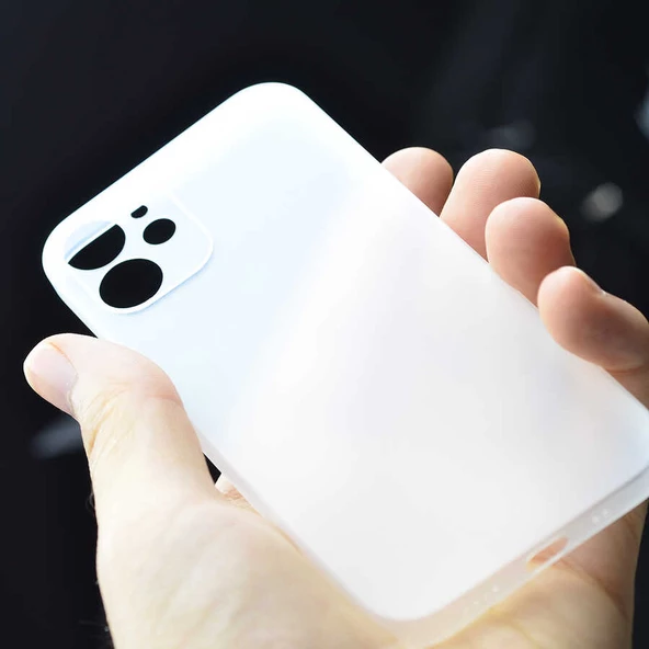 Vendas Apple iPhone 12 Mini Kılıf Zore 1.Kalite PP Silikon - 10