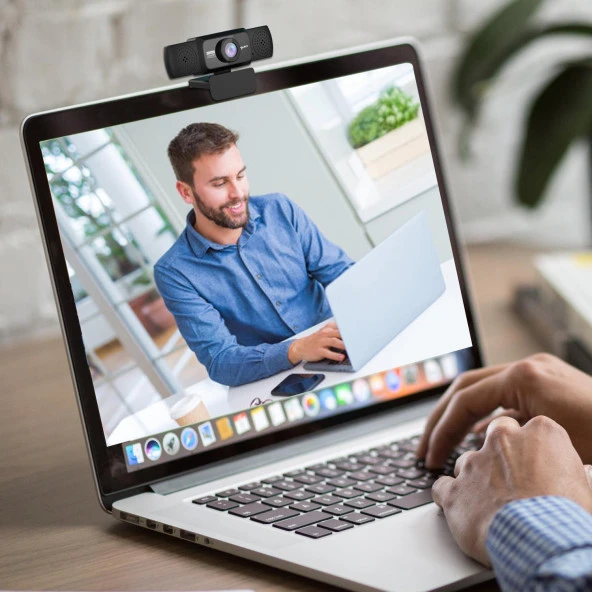 HXSJ S5 Dahili Mikrofonlu HD Bilgisayar Kamerası 1080P - 3