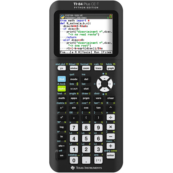 Texas Instruments TI-84 PLUS CE-T Grafik Bilimsel Hesap Makinesi